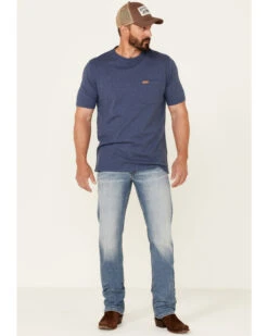 Moonshine Spirit Men's Grant Medium Wash Stretch Slim Straight Jeans
