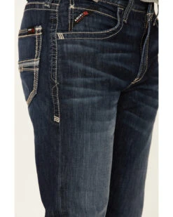 Ariat Men's FR M5 Billings Duralight Stretch Coltrane Straight Leg Work Jeans -Optimal Clothing Store 2000343563 402 P3