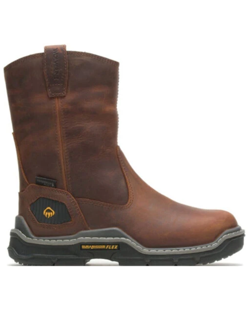 Wolverine Men's Raider Durashocks Waterproof Western Work Boots - Composite Toe - Image 2