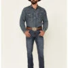 Cody James Men's Dark Wash Courtright Stretch Slim Straight Jeans -Optimal Clothing Store 2000344543 400 P1