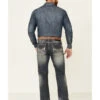 Rock & Roll Denim Men's Pistol Medium Vintage Stretch Regular Straight Jeans -Optimal Clothing Store 2000345202 400 P1
