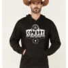 Cowboy Hardware Men's Gray Cowboy Breed Graphic Hooded Sweatshirt -Optimal Clothing Store 2000346639 020 P1