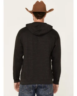 Cowboy Hardware Men's Gray Cowboy Breed Graphic Hooded Sweatshirt -Optimal Clothing Store 2000346639 020 P4
