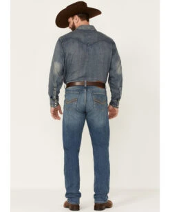 Wrangler 20X Men's No.44 Sierra Medium Wash Stretch Slim Straight Jeans - Long 8 Wrangler 20X Men's No.44 Sierra Medium Wash Stretch Slim Straight Jeans - Long -Optimal Clothing Store 2000347675 400 P3