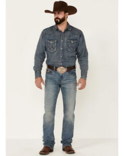 Cody James Core Men's Whistle Medium Wash Stretch Stackable Straight Jeans