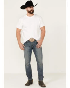 Cody James Men's Blaze Medium Wash Stretch Slim Tapered Jeans