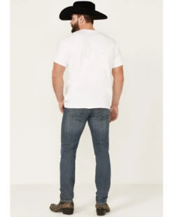 Cody James Men's Blaze Medium Wash Stretch Slim Tapered Jeans 9 Cody James Men's Blaze Medium Wash Stretch Slim Tapered Jeans -Optimal Clothing Store 2000351842 400 P4