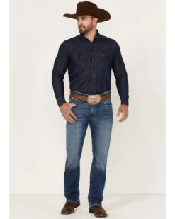 Ariat Men's M4 Marshall Walden Medium Wash Stretch Realxed Straight Jeans