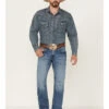 Rock 47 By Wrangler Men's Bayshore Medium Stretch Slim Bootcut Jeans -Optimal Clothing Store 2000358078 400 P1