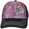 Cowgirl Hardware Girls' Leopard Print Bell Horse Solid-Back Ball Cap -Optimal Clothing Store 2000359213 001 P1