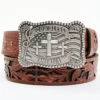 Cody James Men's God Bless America Cross Buckle Leather Belt -Optimal Clothing Store 2000359809 933 P1