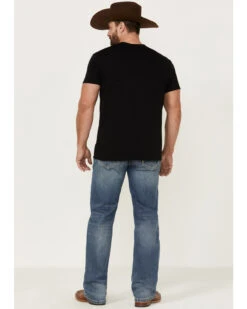 Rock & Roll Denim Men's Double Barrel Reflex Stretch Relaxed Straight Jeans