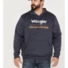 Wrangler Men's Yellowstone Logo Sleeve Hooded Sweatshirt -Optimal Clothing Store 2000361693 410 P1