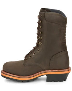 Chippewa Men's Thunderstruck 10" Waterproof Insulated Logger Work Boot - Soft Toe -Optimal Clothing Store 2000362667 200 P3