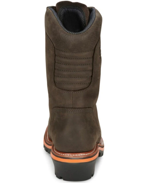 Chippewa Men's Thunderstruck 10" Waterproof Insulated Logger Work Boot - Soft Toe - Image 5