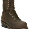 Chippewa Men's Sador Logger Waterproof Work Boots - Composite Toe -Optimal Clothing Store 2000362698 230 P1