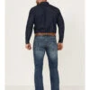 Rock & Roll Denim Men's Hooey Revolver Medium Wash Stretch Slim Straight Jeans -Optimal Clothing Store 2000367641 202 P1