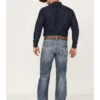Rock & Roll Denim Men's Double Barrel Medium Wash Relaxed Straight Jeans -Optimal Clothing Store 2000368870 414 P1