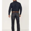 Rock & Roll Denim Men's Revolver Dark Wash Stretch Slim Straight Jeans -Optimal Clothing Store 2000368871 416 P1