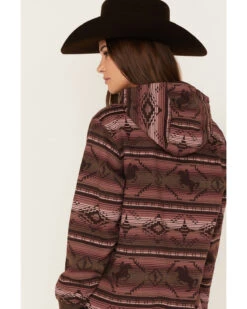 Ariat Women's R.E.A.L. Southwestern Serape Print Hoodie -Optimal Clothing Store 2000371916 500 P4