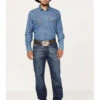 Ariat Men's M2 Prescott Kerwin Dark Wash Relaxed Stackable Bootcut Jeans -Optimal Clothing Store 2000371947 400 P1