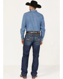 Ariat Men's M2 Prescott Kerwin Dark Wash Relaxed Stackable Bootcut Jeans -Optimal Clothing Store 2000371947 400 P4