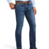 Ariat Men's M8 Kelton Bodine Medium Wash Modern Tek Stretch Slim Leg Jeans -Optimal Clothing Store 2000371958 400 P1