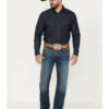 Ariat Men's M4 Cayman Ramos Medium Wash Relaxed Boot Stretch Denim Jeans -Optimal Clothing Store 2000371981 400 P1