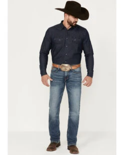 Ariat Men's M7 Medium Wash Slim Straight Stretch Denim Jeans