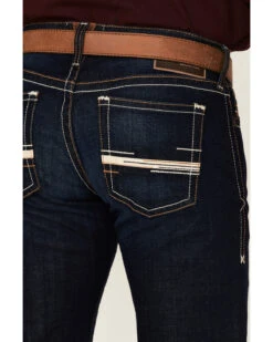 Ariat Men's M7 Rockport Ranger Dark Wash Slim Straight Jeans -Optimal Clothing Store 2000371986 400 P4