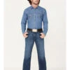 Cinch Men's Grant Medium Wash Relaxed Bootcut Performance Jeans -Optimal Clothing Store 2000373442 402 P1