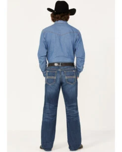 Cinch Men's Grant Medium Wash Relaxed Bootcut Performance Jeans 8 Cinch Men's Grant Medium Wash Relaxed Bootcut Performance Jeans -Optimal Clothing Store 2000373442 402 P3