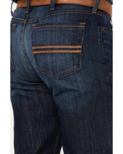 Cinch Men's Silver Label Dark Wash Slim Straight Performance Jeans -Optimal Clothing Store 2000373443 402 P4