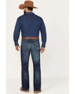 Cinch Men's Ian Medium Wash Slim Boot Performance Stretch Denim Jeans -Optimal Clothing Store 2000373481 402 P4