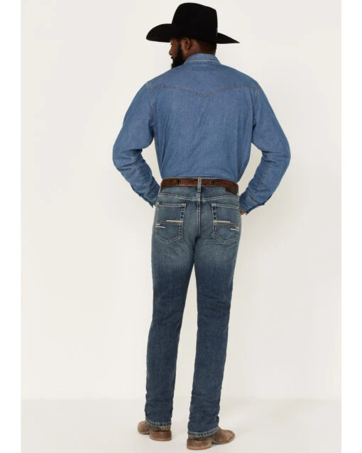 Ariat Men's M8 Texarcana Judson Medium Wash Modern Slim Straight Jeans - Image 3
