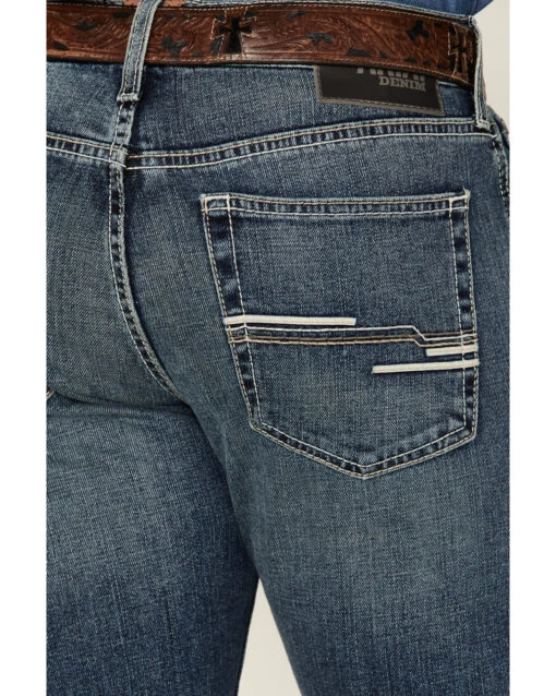 Ariat Men's M8 Texarcana Judson Medium Wash Modern Slim Straight Jeans - Image 4
