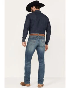 Wrangler 20x Men's 44MWX Cowboy Cut Medium Wash Slim Straight Stretch Denim Jeans -Optimal Clothing Store 2000374555 414 P3