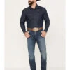 Wrangler Retro Men's 88MWP Enerjean Dark Wash Slim Straight Stretch Denim Jeans -Optimal Clothing Store 2000374573 416 P1