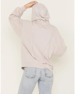 Cleo + Wolf Women's Seamed Zip Hoodie -Optimal Clothing Store 2000374848 530 P4