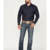 Rock & Roll Denim Men's Dark Vintage Wash Bootcut Jeans -Optimal Clothing Store 2000375483 416 P1