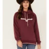 Kimes Ranch Women's Logo Embroidered Hoodie -Optimal Clothing Store 2000377224 640 P1