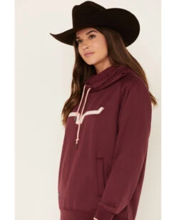 Kimes Ranch Women's Logo Embroidered Hoodie -Optimal Clothing Store 2000377224 640 P2