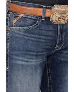 Ariat Men's M4 Relaxed Hugo Boot Cut Stretch Denim Jeans -Optimal Clothing Store 2000377336 400 P2