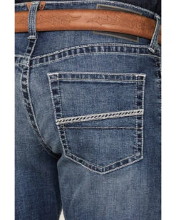 Ariat Men's M4 Relaxed Hugo Boot Cut Stretch Denim Jeans -Optimal Clothing Store 2000377336 400 P4