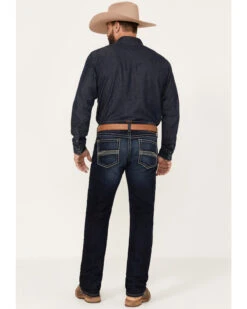 Ariat Men's M8 Ricardo Memphis Dark Wash Modern Slim Stretch Denim Jeans -Optimal Clothing Store 2000377343 400 P3