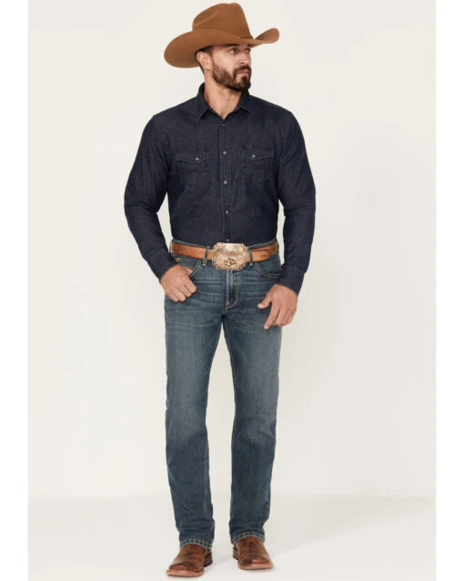 Ariat Men's M4 Relaxed Silvano Straight Denim Jeans - Big