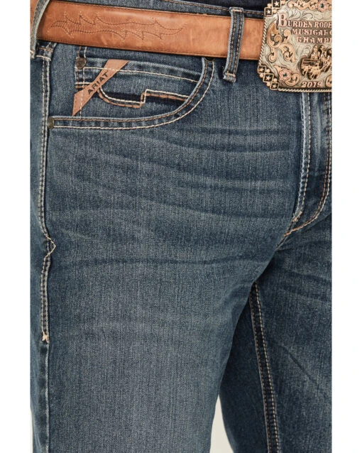 Ariat Men's M4 Relaxed Silvano Straight Denim Jeans - Big - Image 2