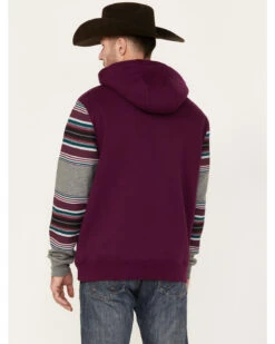 RANK 45 Renegade Striped Sleeve Hooded Sweatshirt -Optimal Clothing Store 2000381674 500 P4