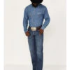 Wrangler 20X Men's Rangerbred Dark Wash Extreme Relaxed Bootcut Stretch Denim Jeans -Optimal Clothing Store 2000384271 400 P1