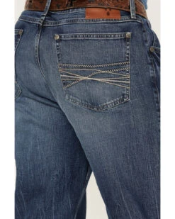 Wrangler 20X Men's Rangerbred Dark Wash Extreme Relaxed Bootcut Stretch Denim Jeans -Optimal Clothing Store 2000384271 400 P4